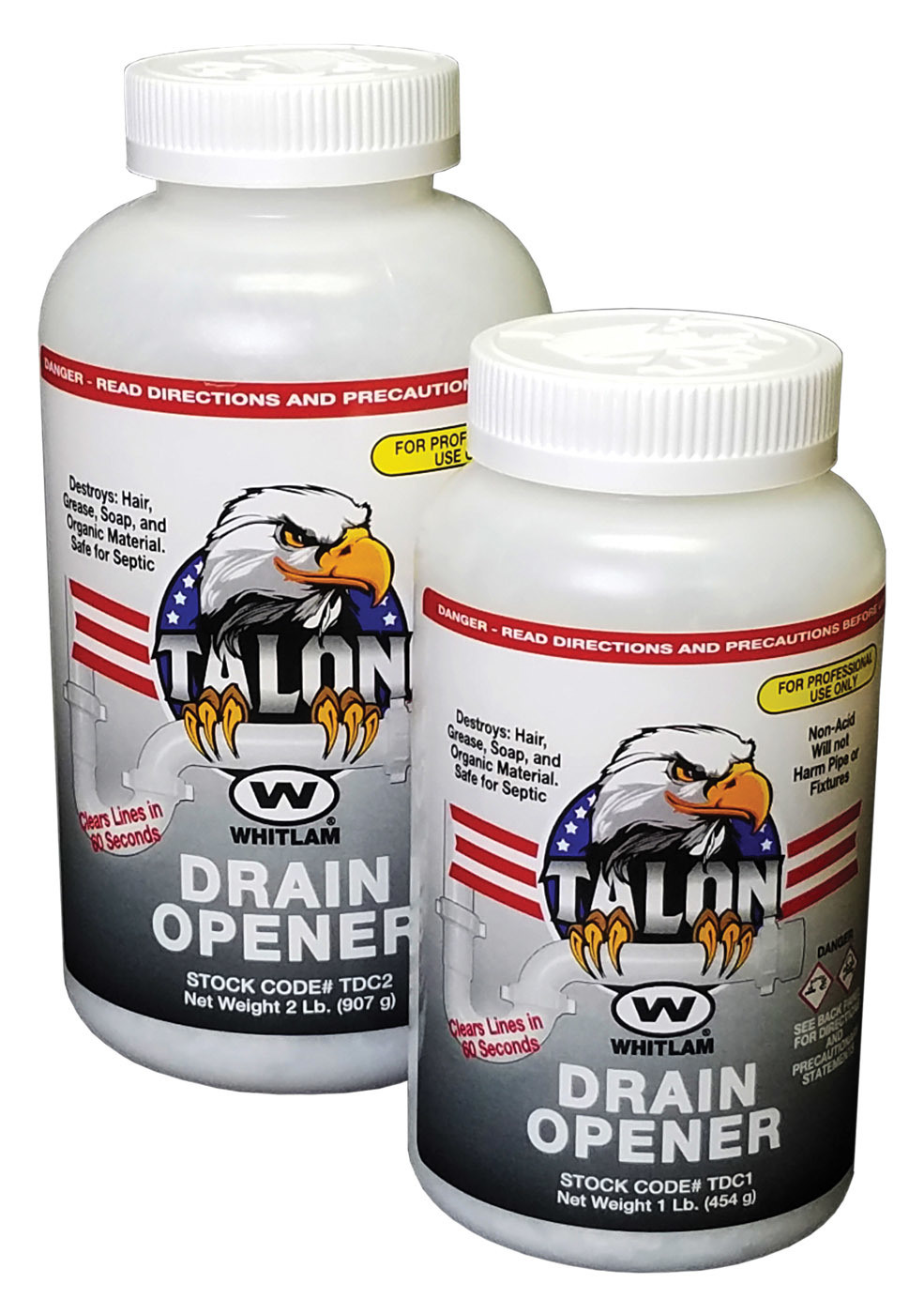 Grease Chemical - J.C. Whitlam Mfg. TALON Drain Opener