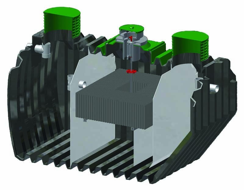 Septic Tanks - Jet Inc. J-500-800PLT