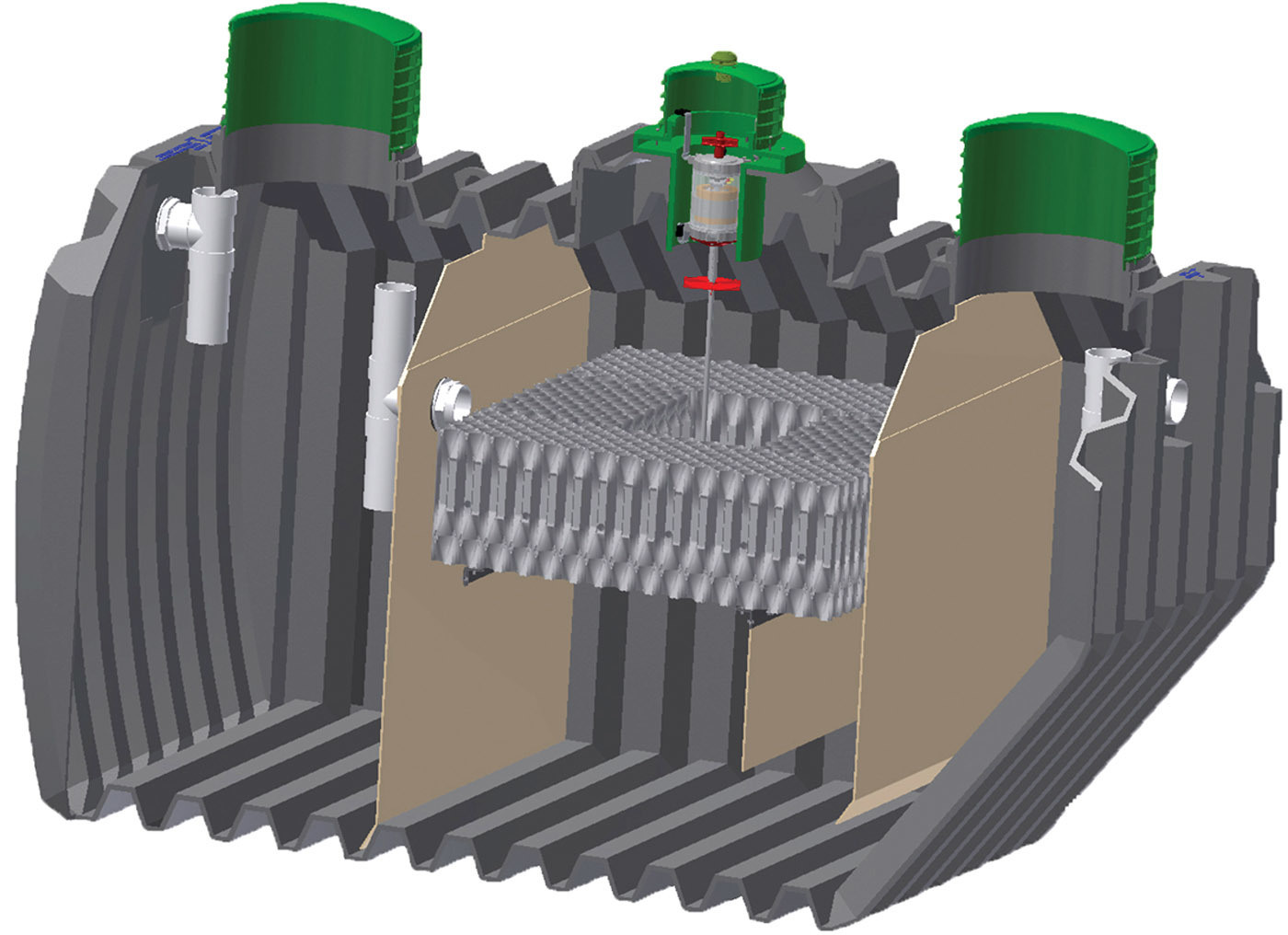 Septic Tanks & Components - Jet Inc. J-500-800PLT