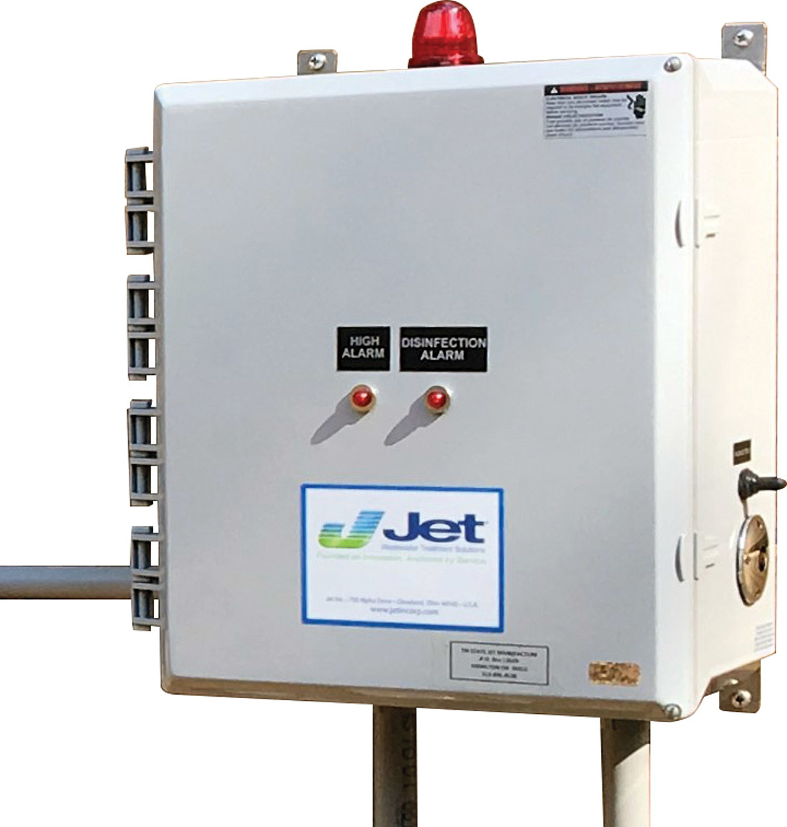 Jet inc model 196 control panel