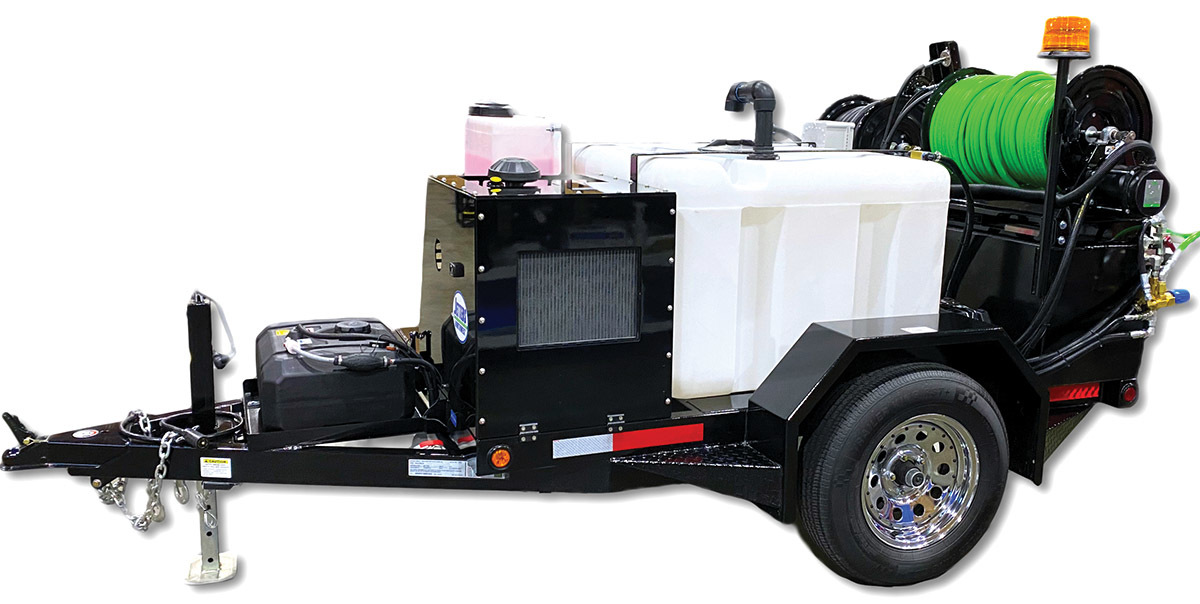 Jetters northwest eagle 200 4010 trailer jetter