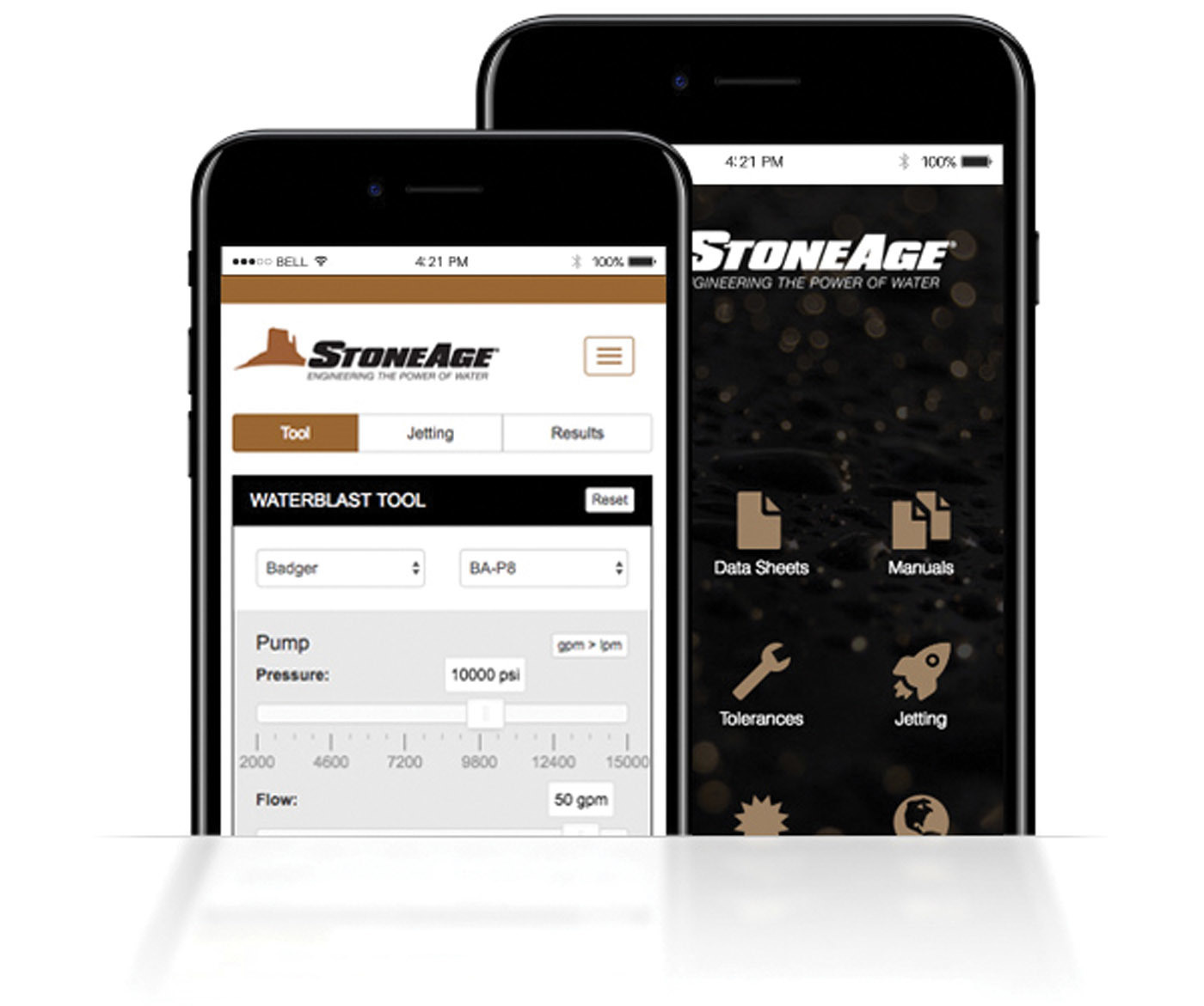 StoneAge Jetting App 2.0