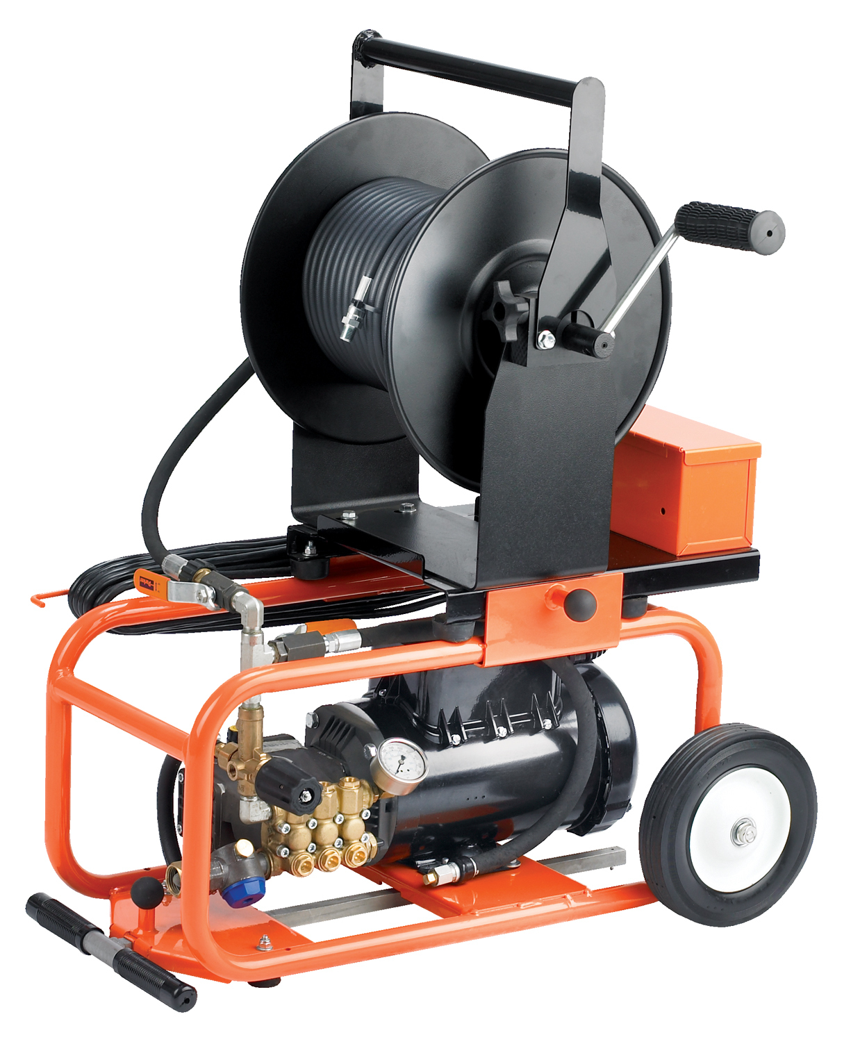 Portable Jetter is the Solution for Clogged Drainlines | Plumber