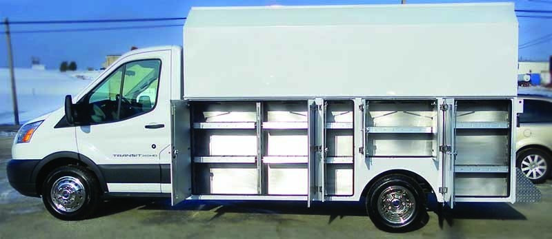 JOMAC aluminum service body