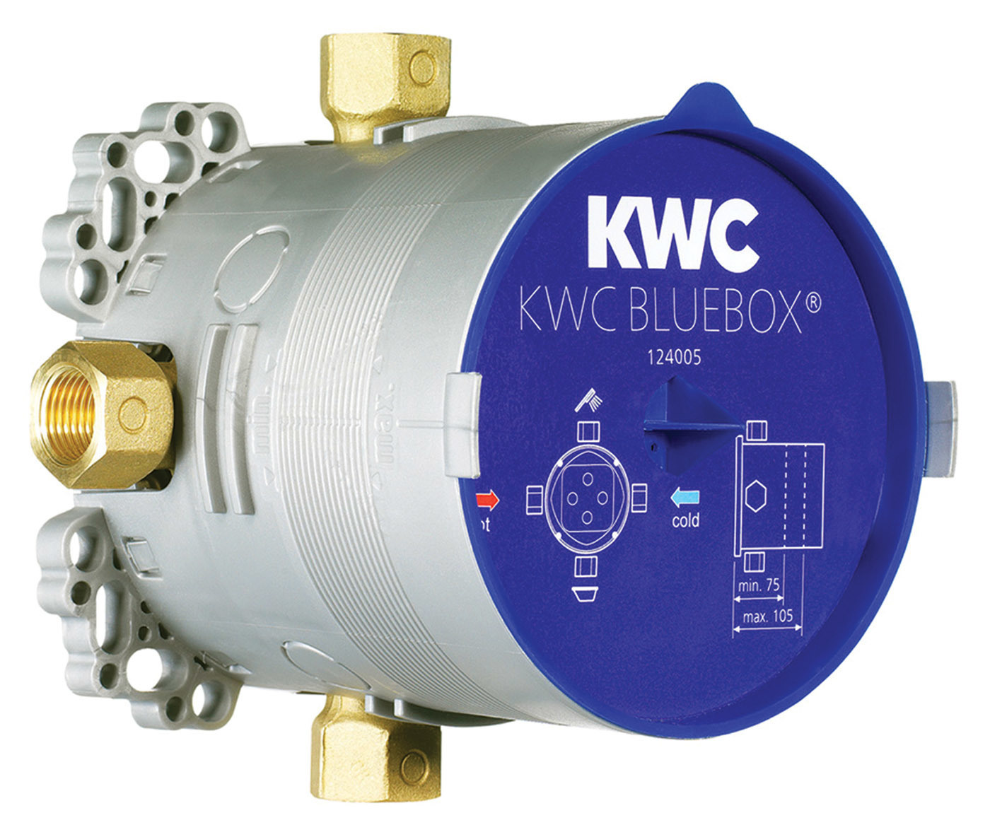 Plumbing Fixtures - KWC America BLUEBOX Thermostatic Mixer