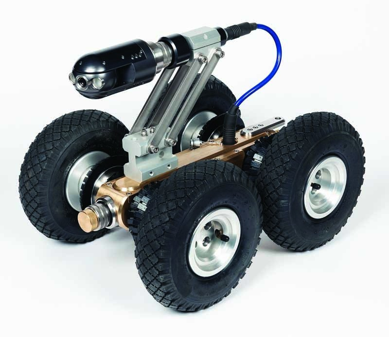 Drainline Inspection - Medit STORMER S3000 Pipe Crawler