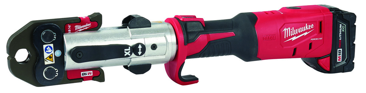 Milwaukee tool m18 force logic long throw press tool