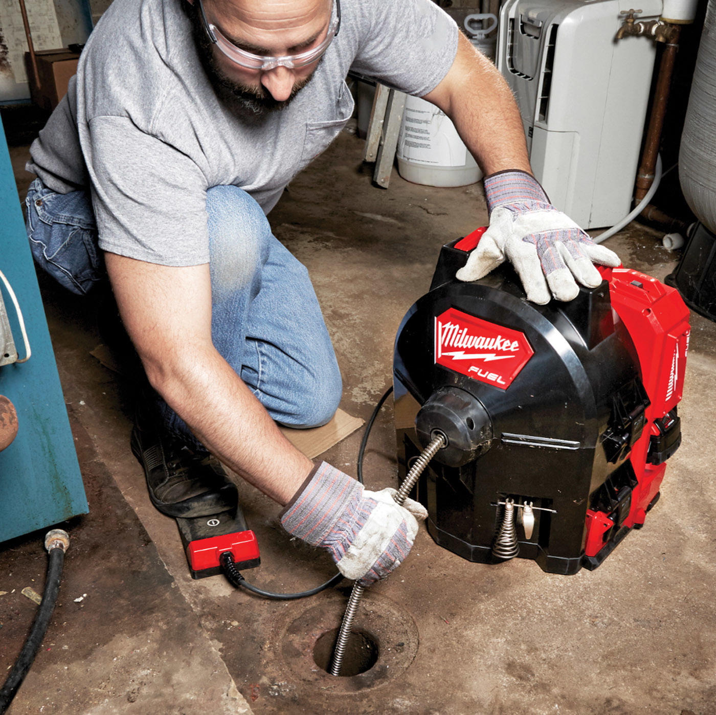 Milwaukee tool m18 fuel switch pack sectional drum system