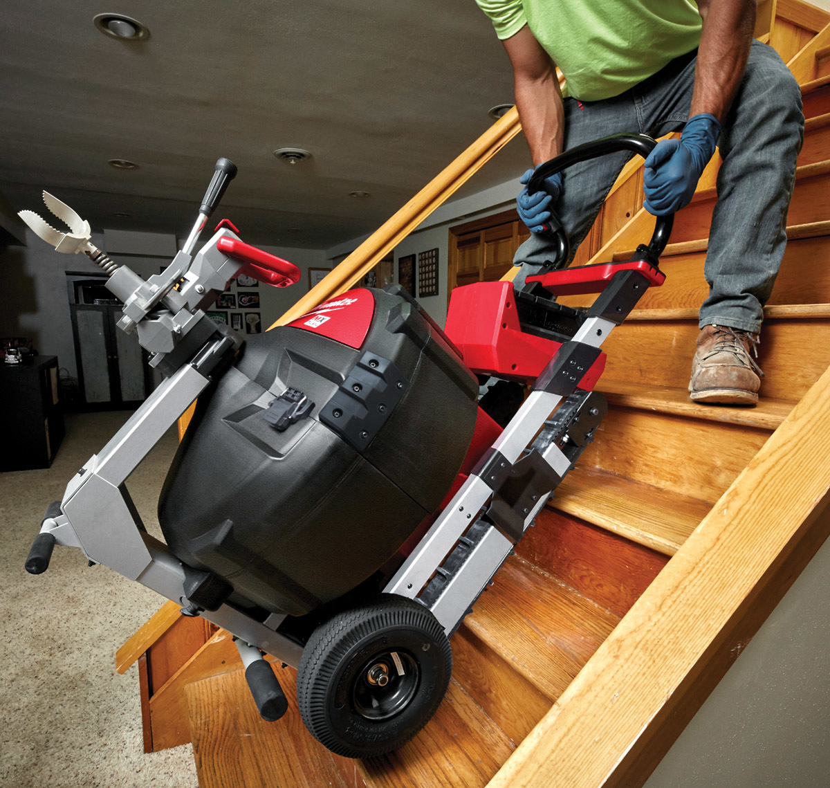 Milwaukee tool mx fuel sewer drum machine