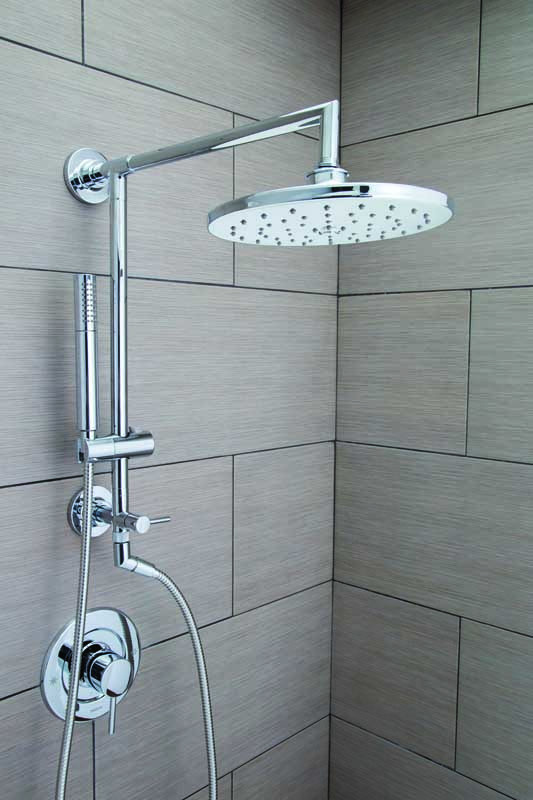 Moen Annex shower rail system