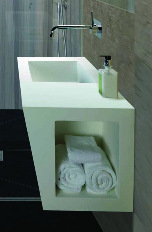 Fixtures - MTI Baths Wall-Mounted Vanity Sink