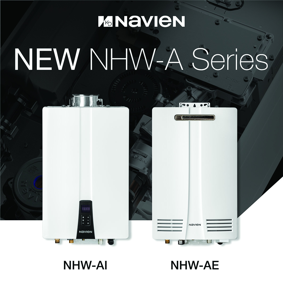 Navien nhw a with comfortflow