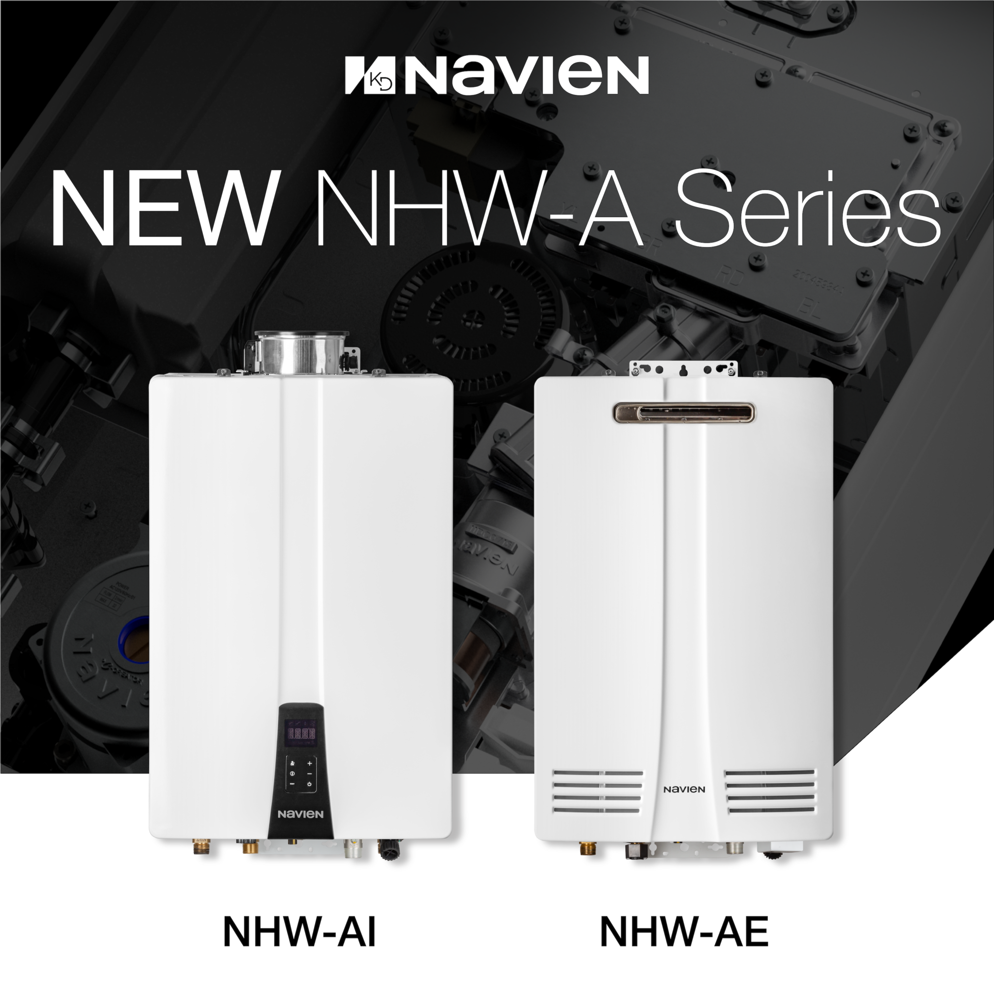 Navien nhw a with comfortflow