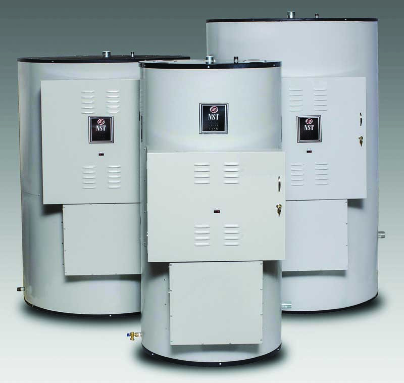 Water Heaters - Niles Steel Tank commercial vertical electric power  water heater