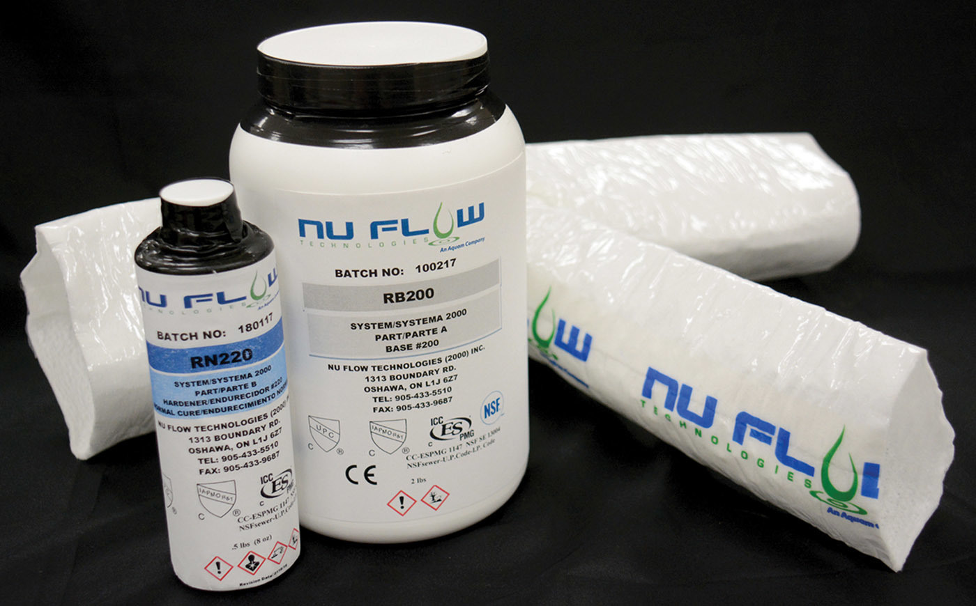 Pipe Relining Equipment - Nu Flow Technologies Vertical and Horizontal CIPP Connection Liner