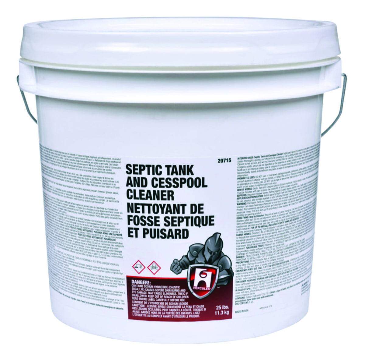 Oatey hercules cesspool cleaner