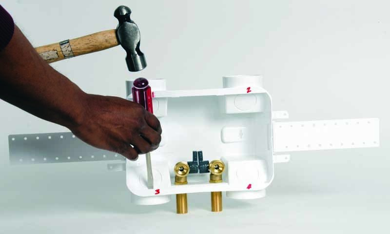 Fittings - Oatey Supply Chain Services 2x4 Washing Machine Outlet Box