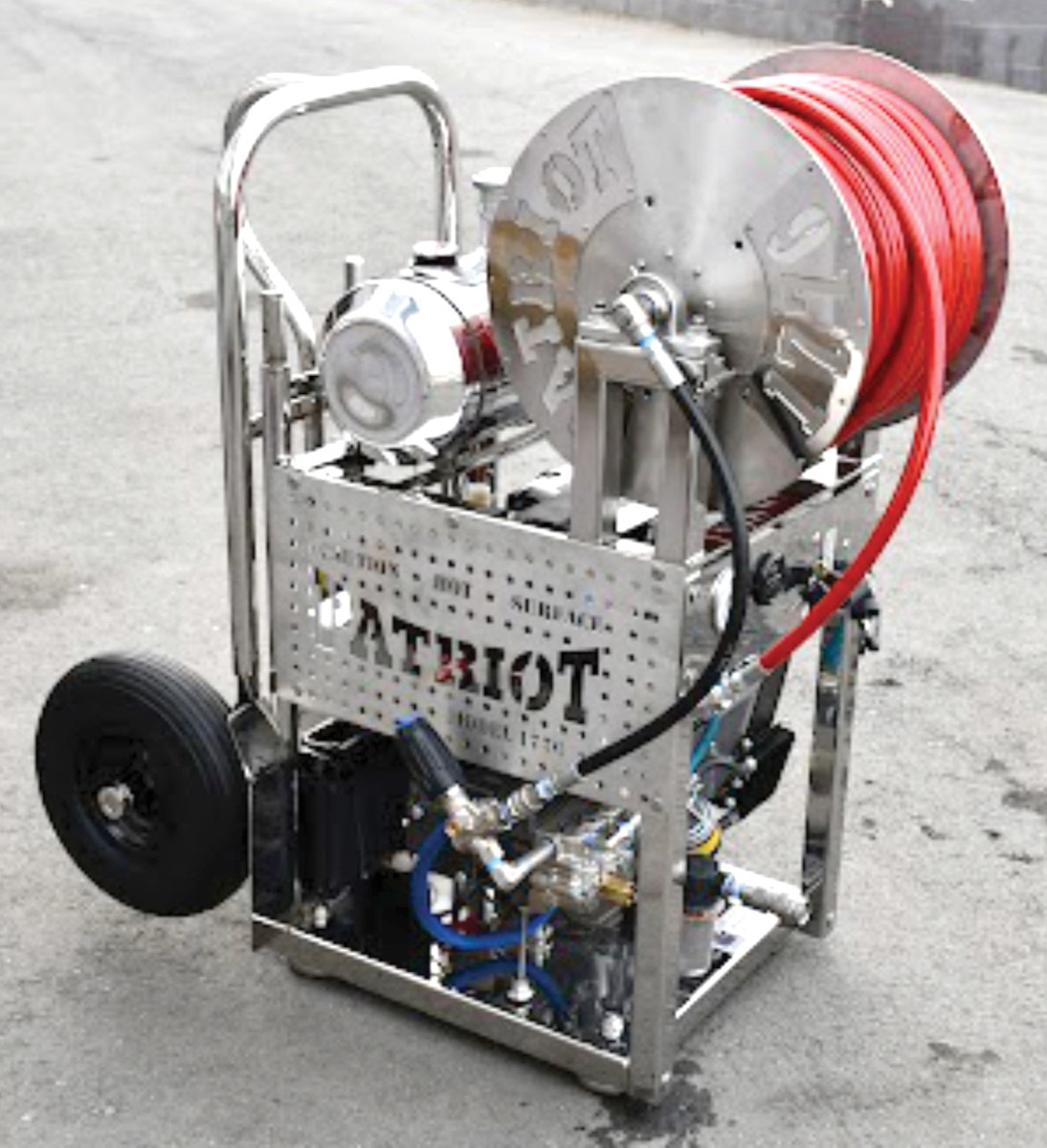 Patriot sewer equipment repair 1776 dolly jetter heavy duty edition