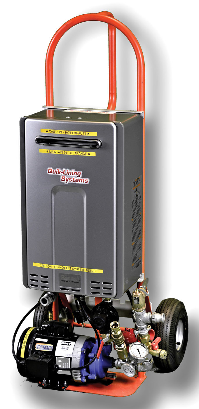 Rehabilitation - Pipe Lining Supply 199,000 Btu/h heater