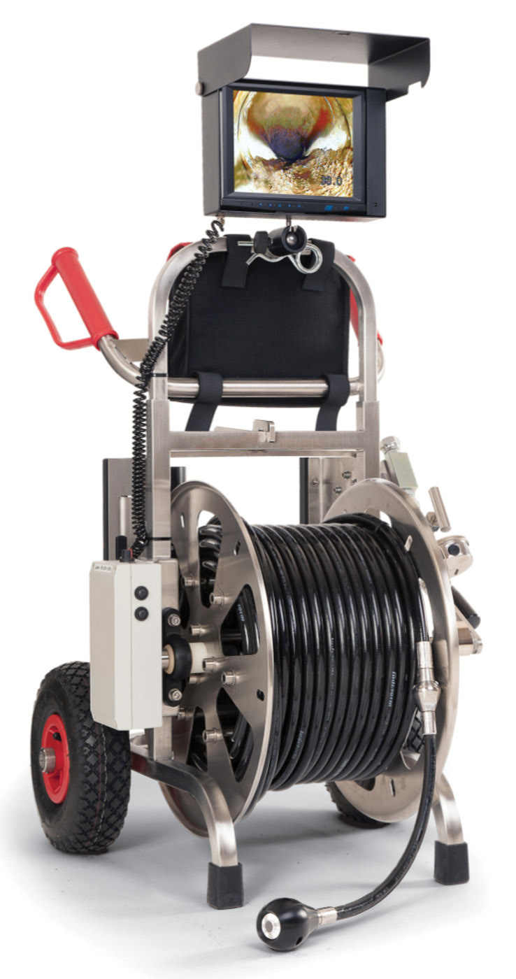 Drainline TV Inspection Cameras - Pipeline Renewal Technologies Cleansteer 40