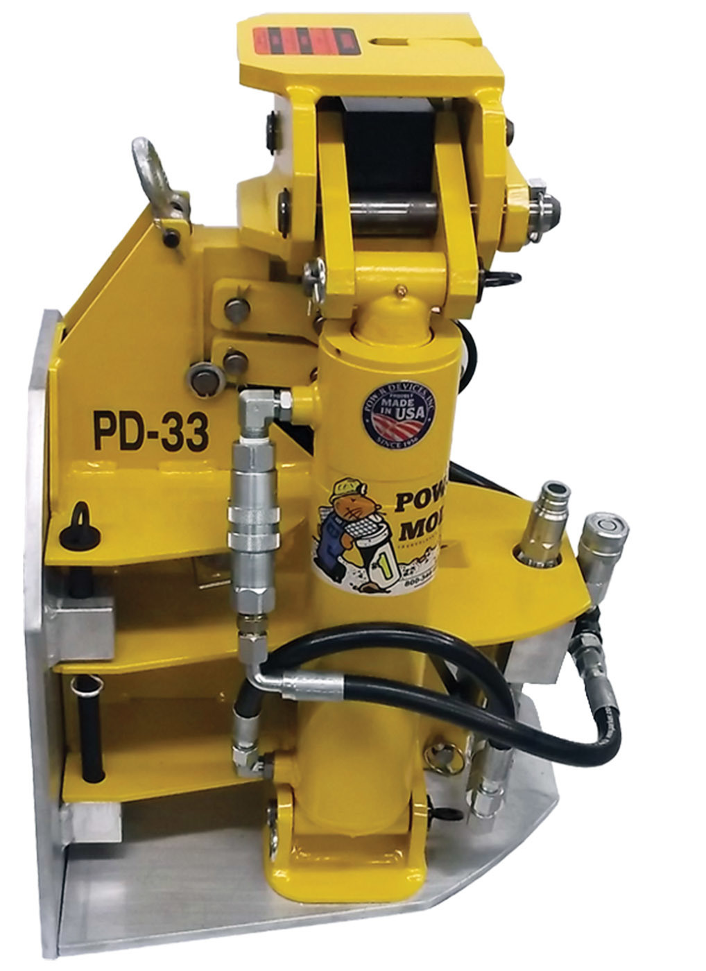 Bursting - Pow-r Mole Trenchless Solutions model PD-33M