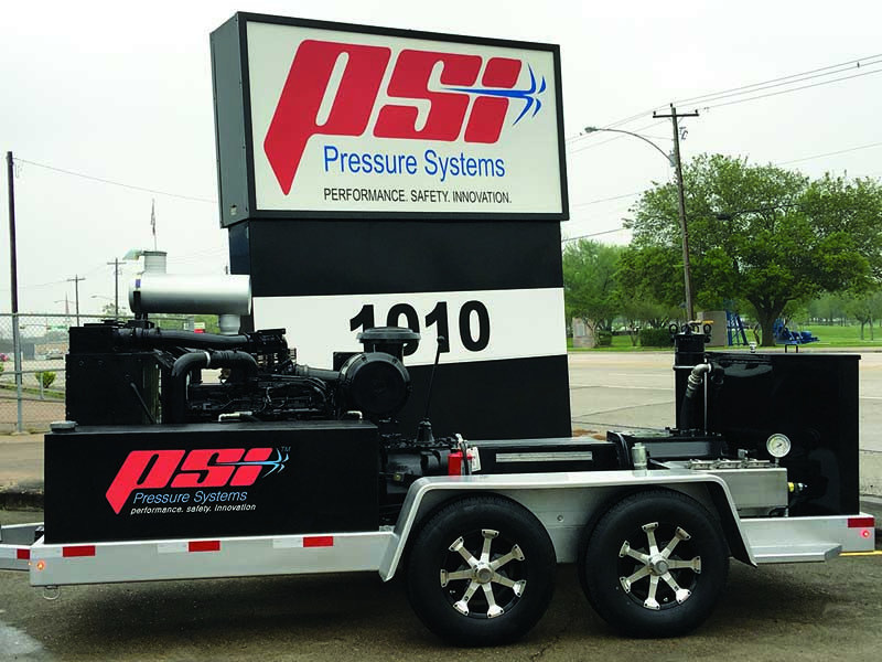 PSI Pressure Systems high-pressure pumps