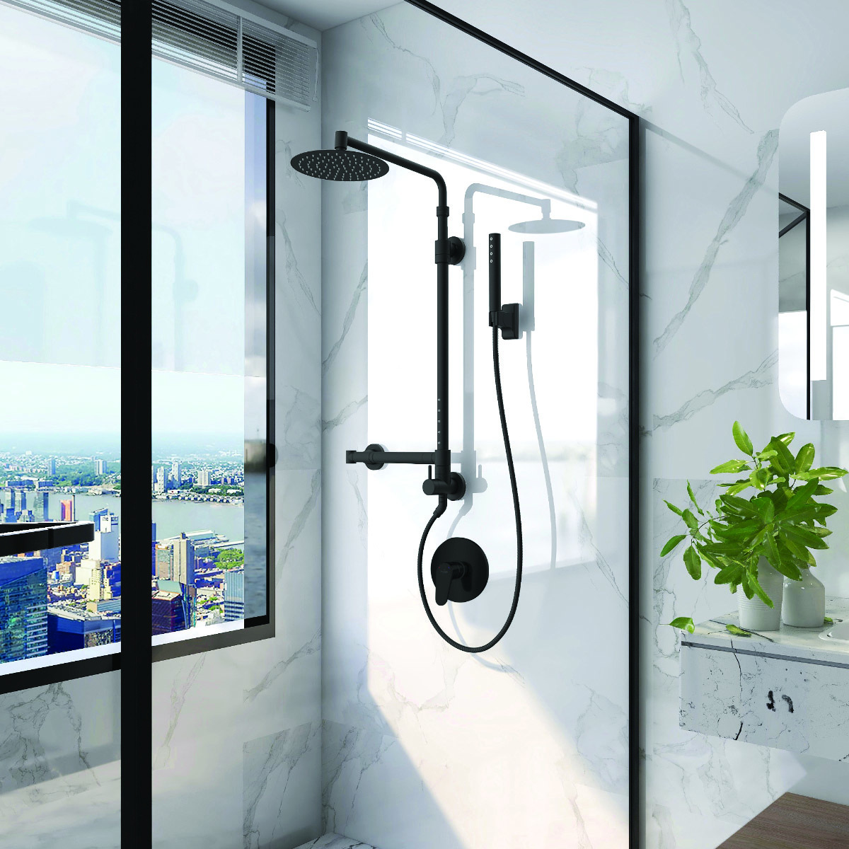 Pulse showerspas atlantic shower system