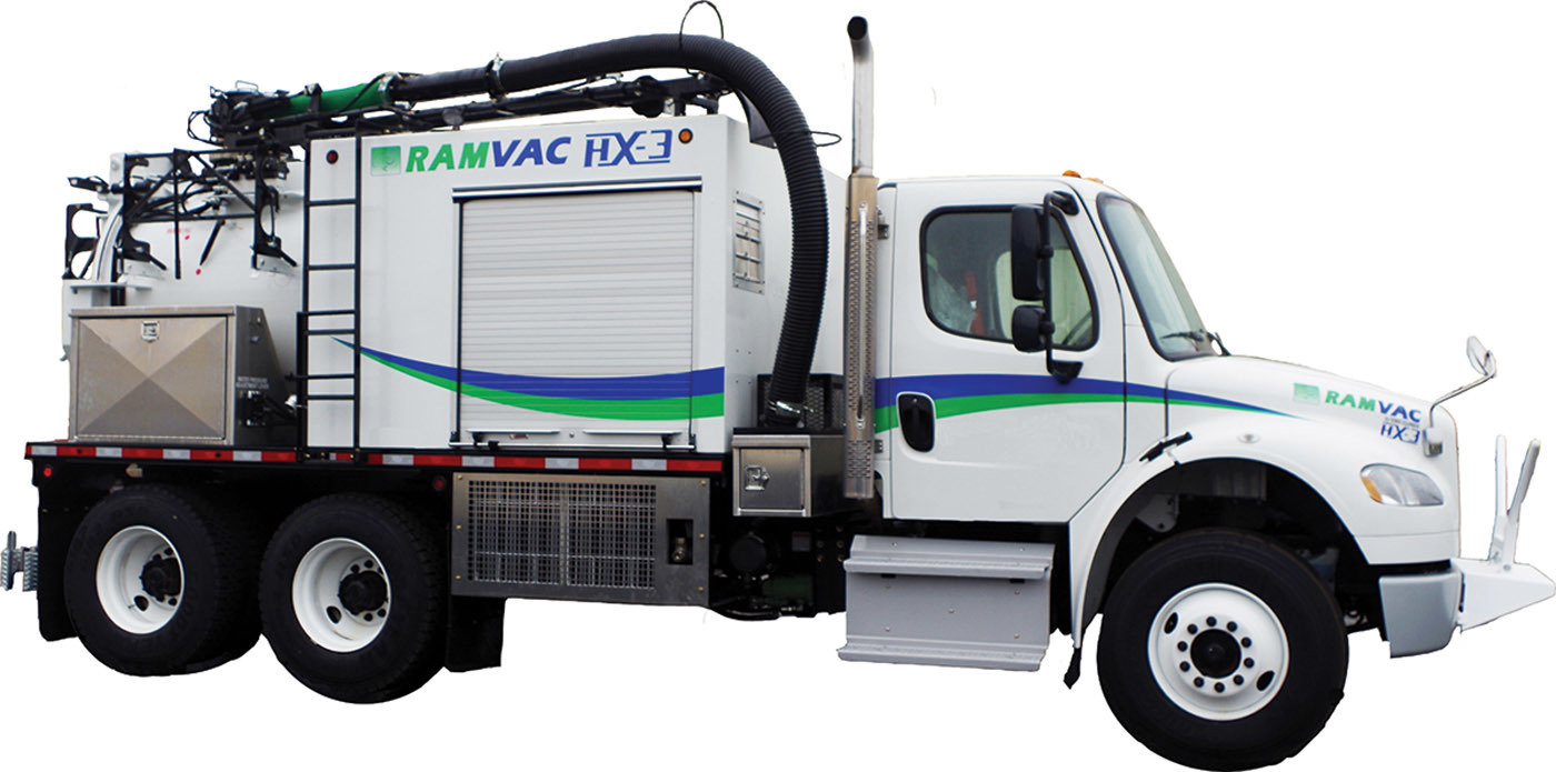 Excavating - Ramvac by Sewer Equipment HX-3