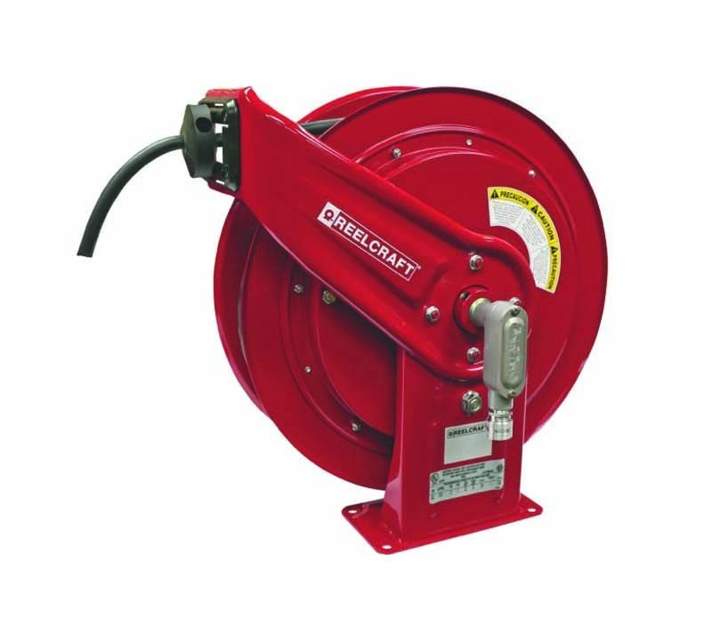 Reelcraft spring-retractable cord reels
