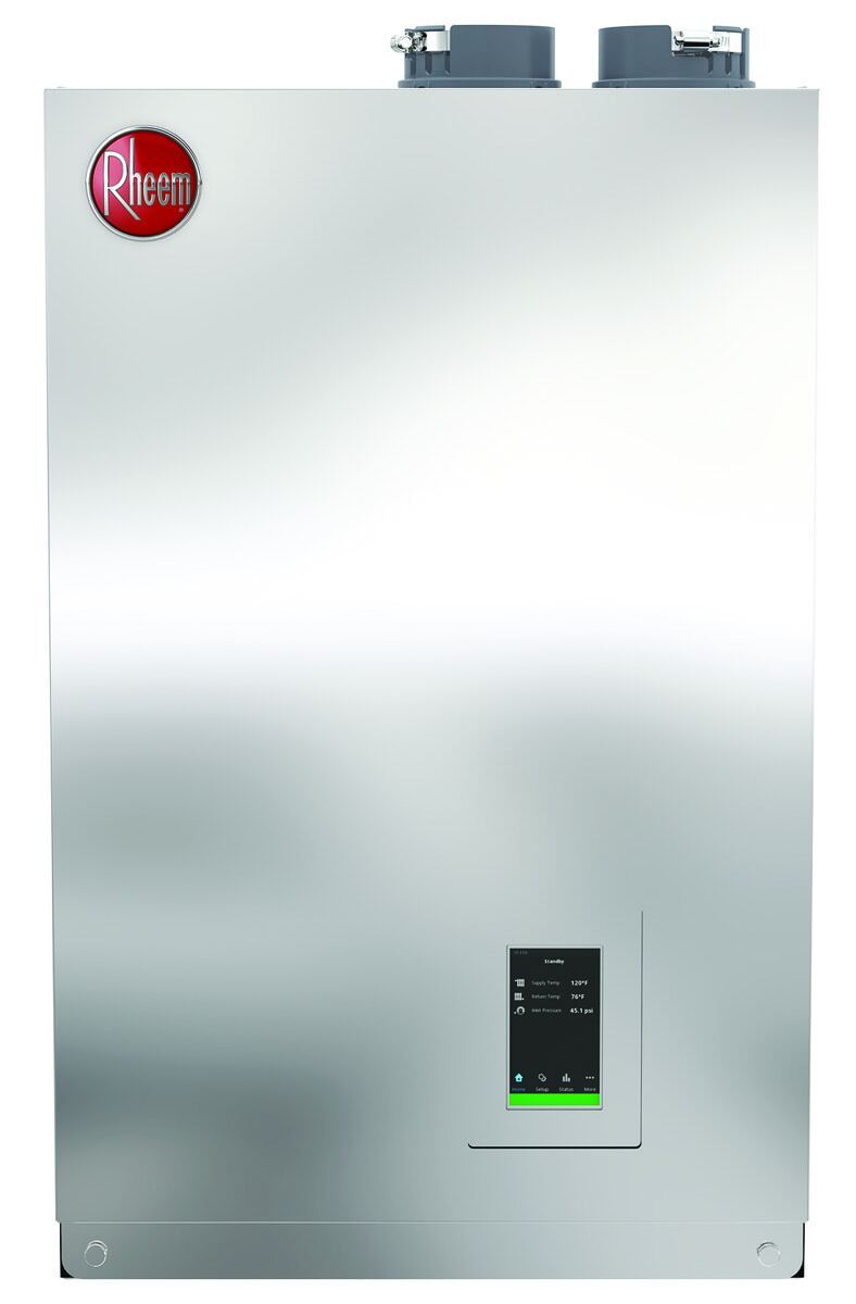 Rheem gas boiler rhbh ft199 str8on front hires