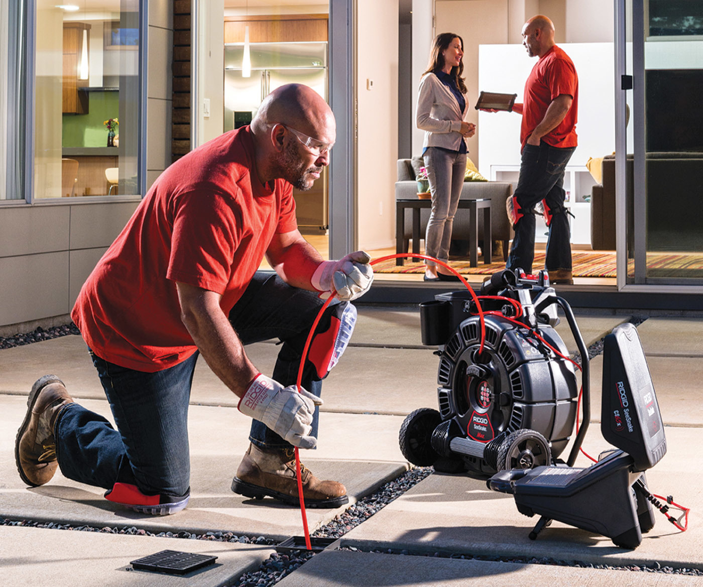 Drainline TV Inspection Cameras - RIDGID CS65x
