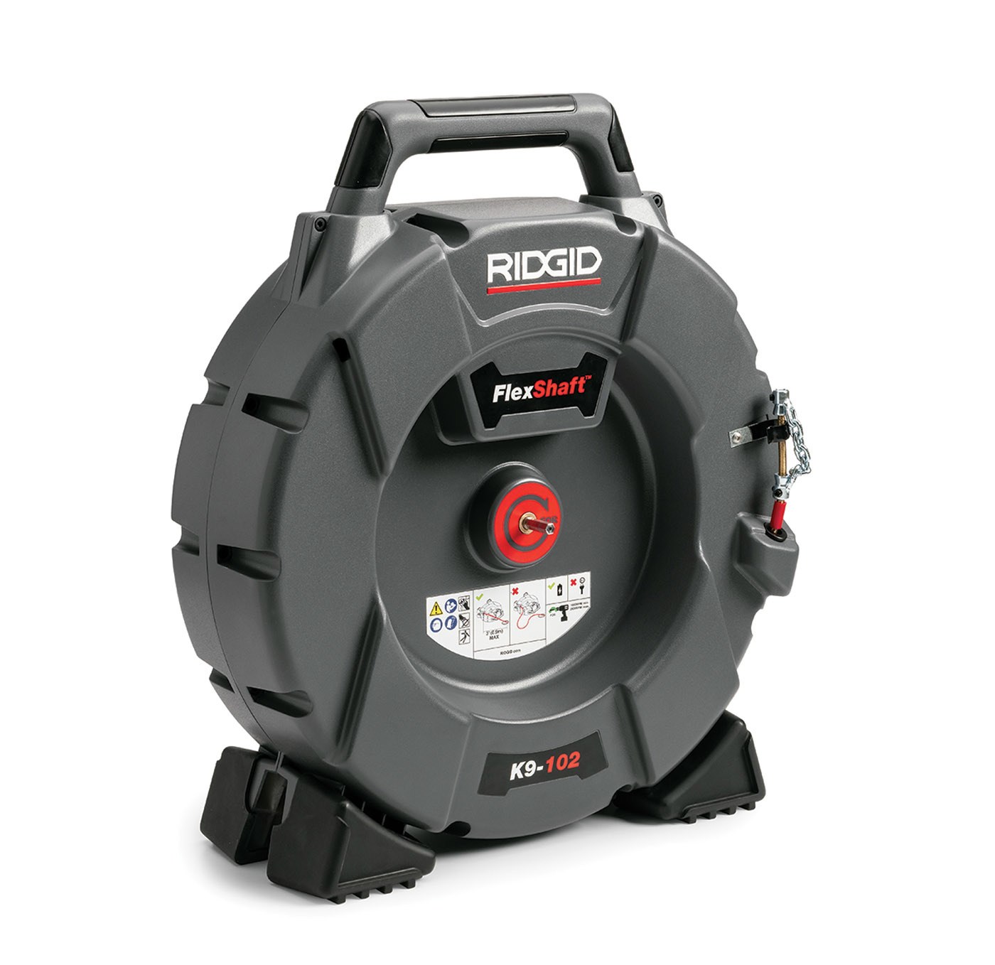 RIDGID FlexShaft drain cleaning machine