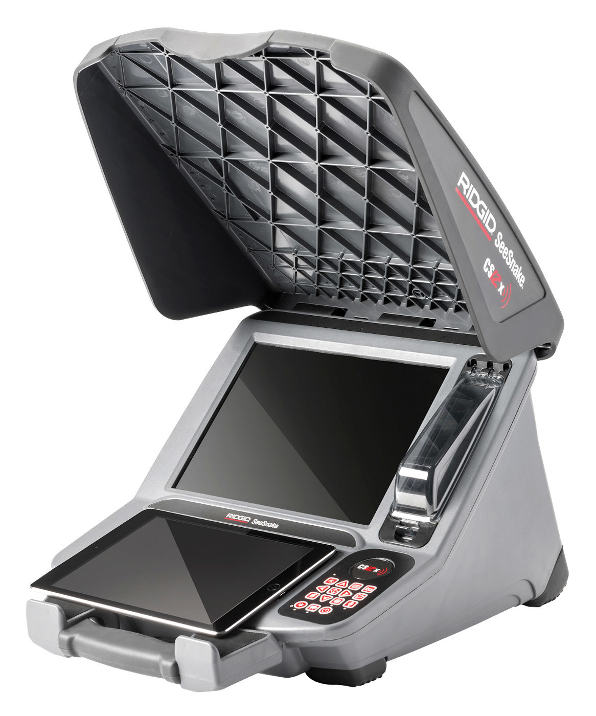 Drainline TV Inspection Cameras - RIDGID SeeSnake CS12x digital recording monitor
