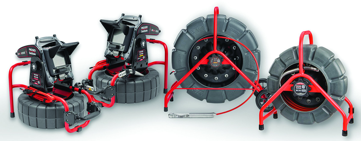 Ridgid seesnake digital self leveling cameras