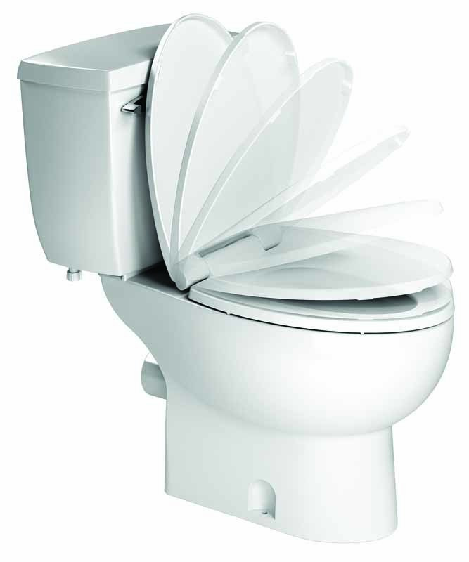 Saniflo high-efficiency toilets with macerating systems