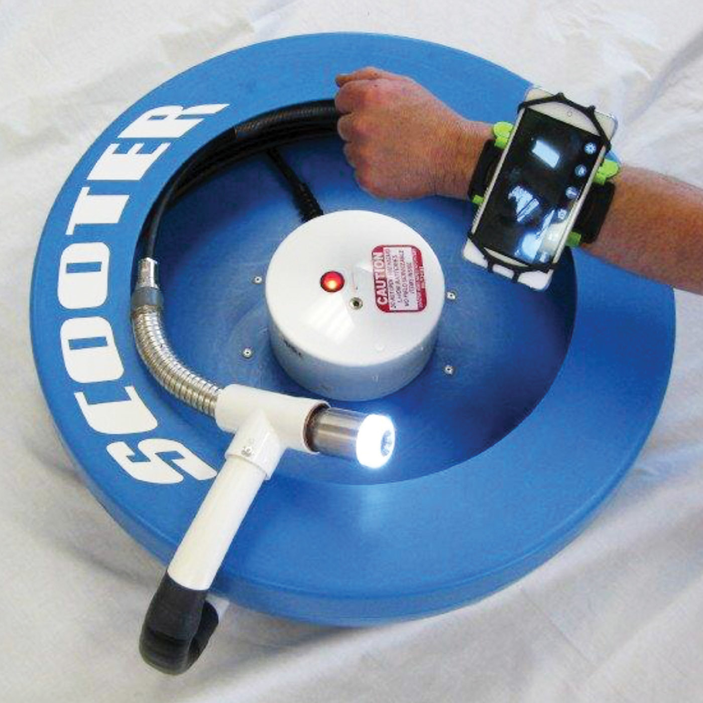 Drainline TV Inspection Cameras - Scooter Video WIFI li