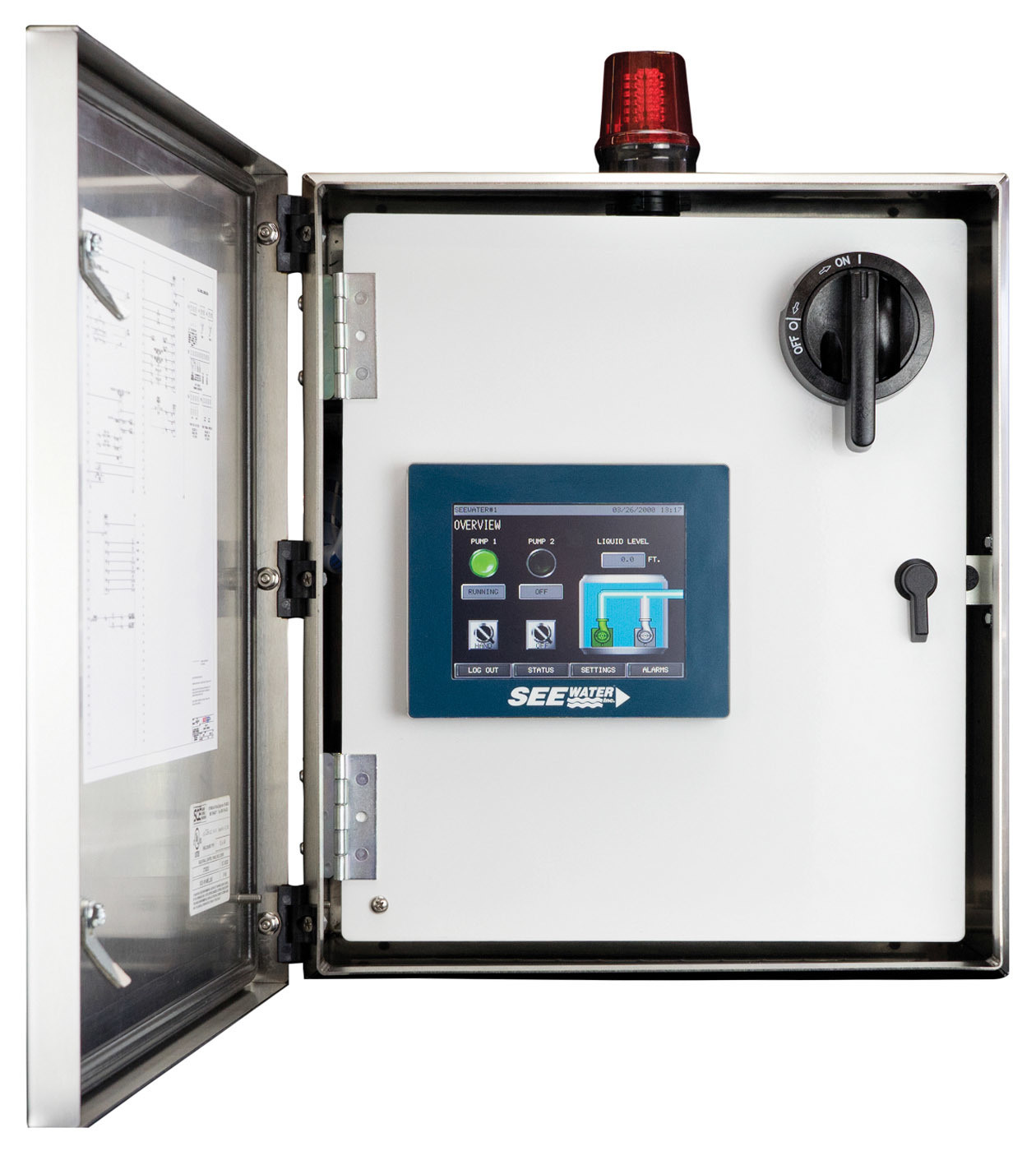 See Water Hydra Transducer Panels
