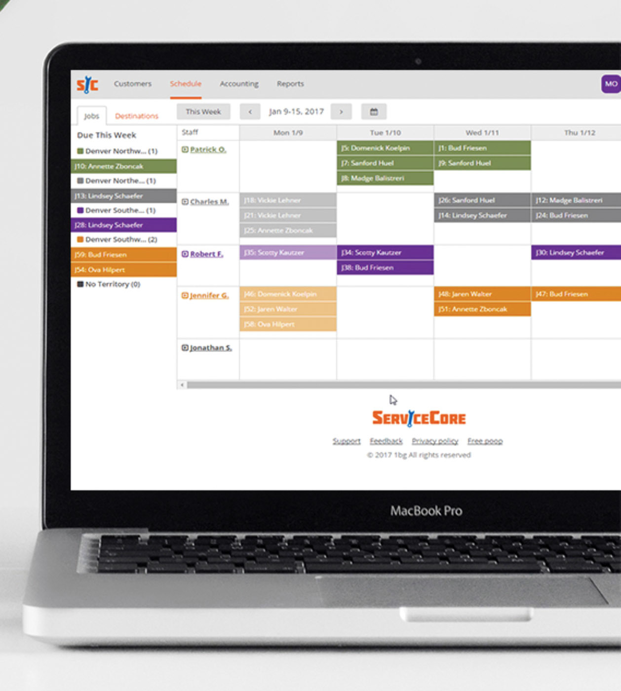Servicecore software 190730 080825