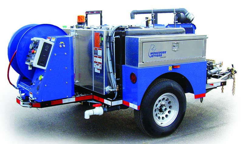 Trailer/Truck Jetters - Sewer Equipment Mongoose Jetters Model 184