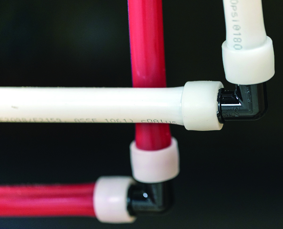 Sharkbite pex a pipe and expansion fitting system