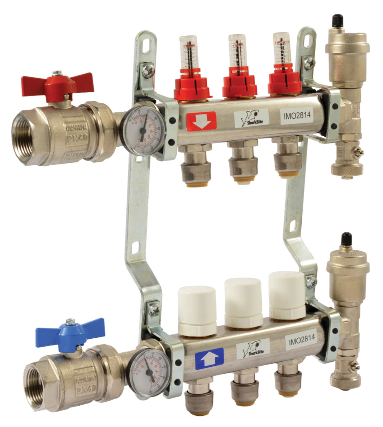 Sharkbite radiant heating manifold 191220 074905