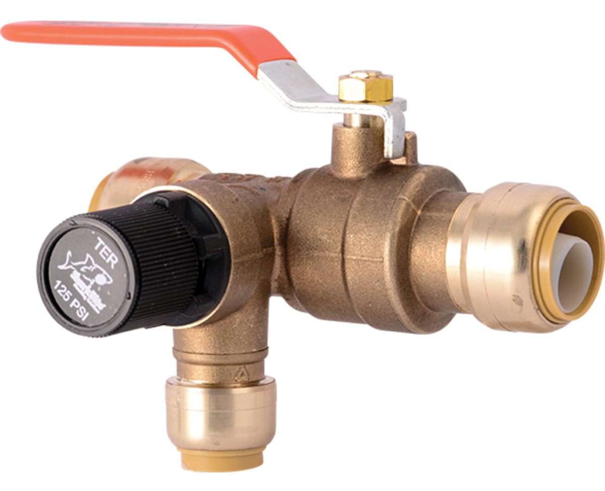 Sharkbite thermal expansion relief valve