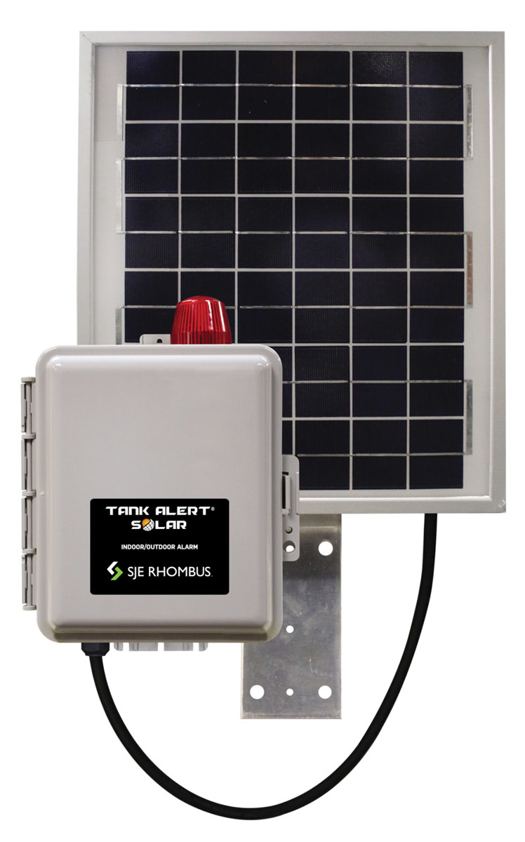 Sje rhombus tank alert solar