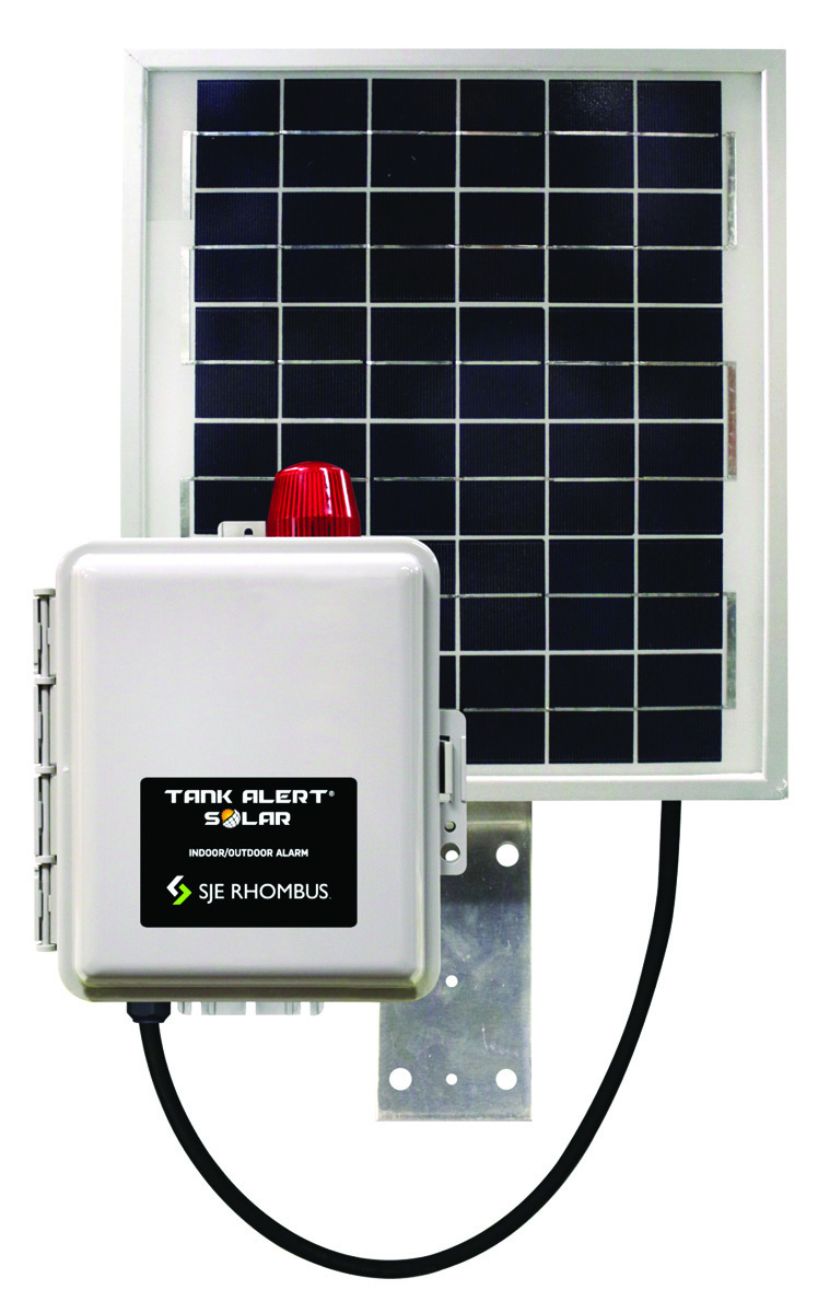 Sje rhombus tank alert solar alarm