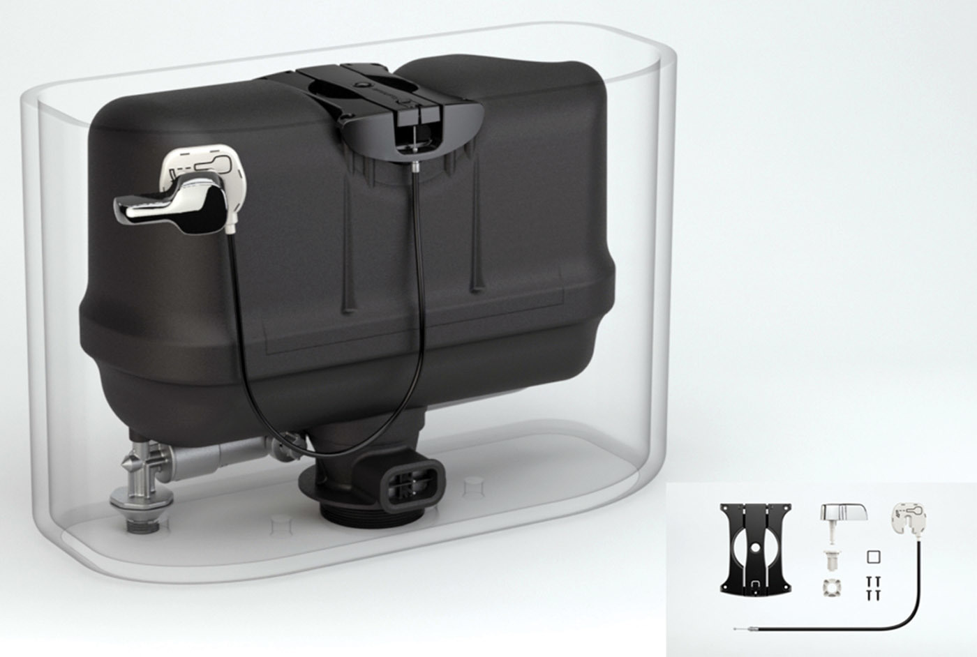 Plumbing Fixtures - Sloan Flushmate Handle Replacement Kits