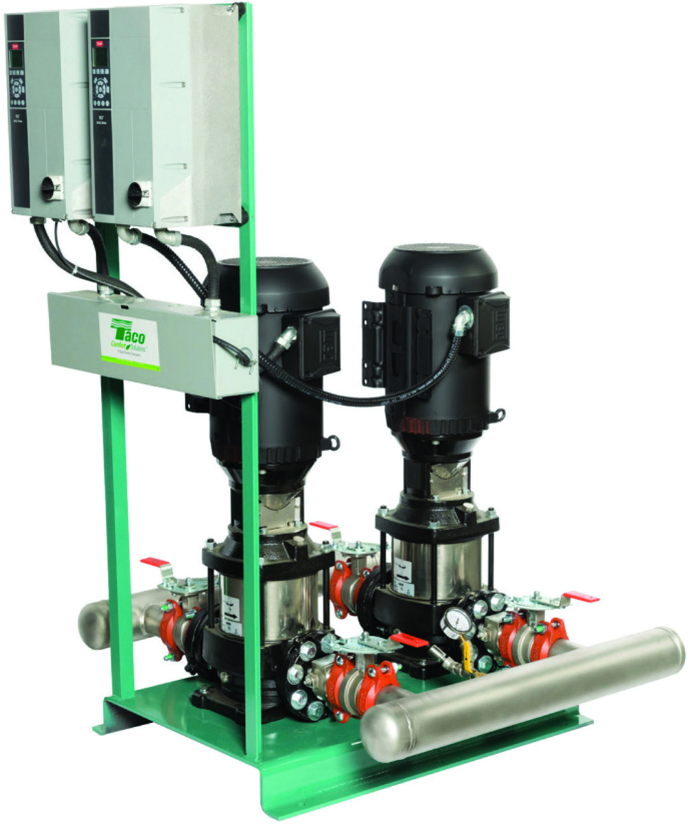 Taco booster pump package