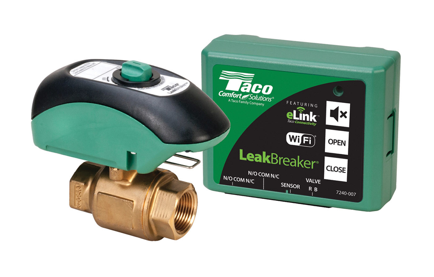 Taco Comfort Solutions LeakBreaker water heater shut-off with eLink