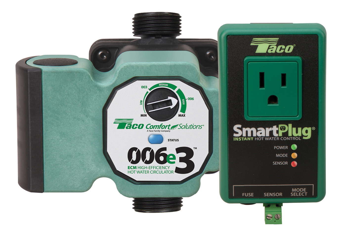 Taco Comfort Solutions SmartPlus-e ECM hot-water recirculation system
