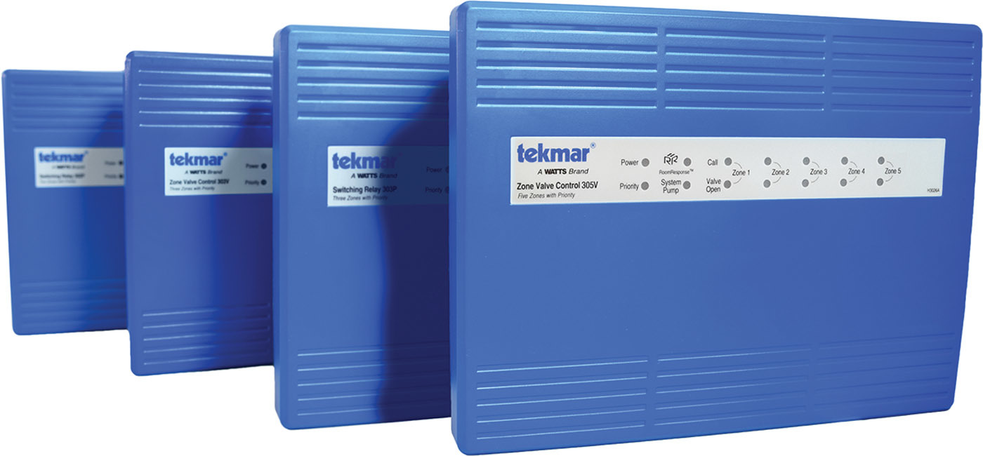 Tekmar control systems zone valve control models