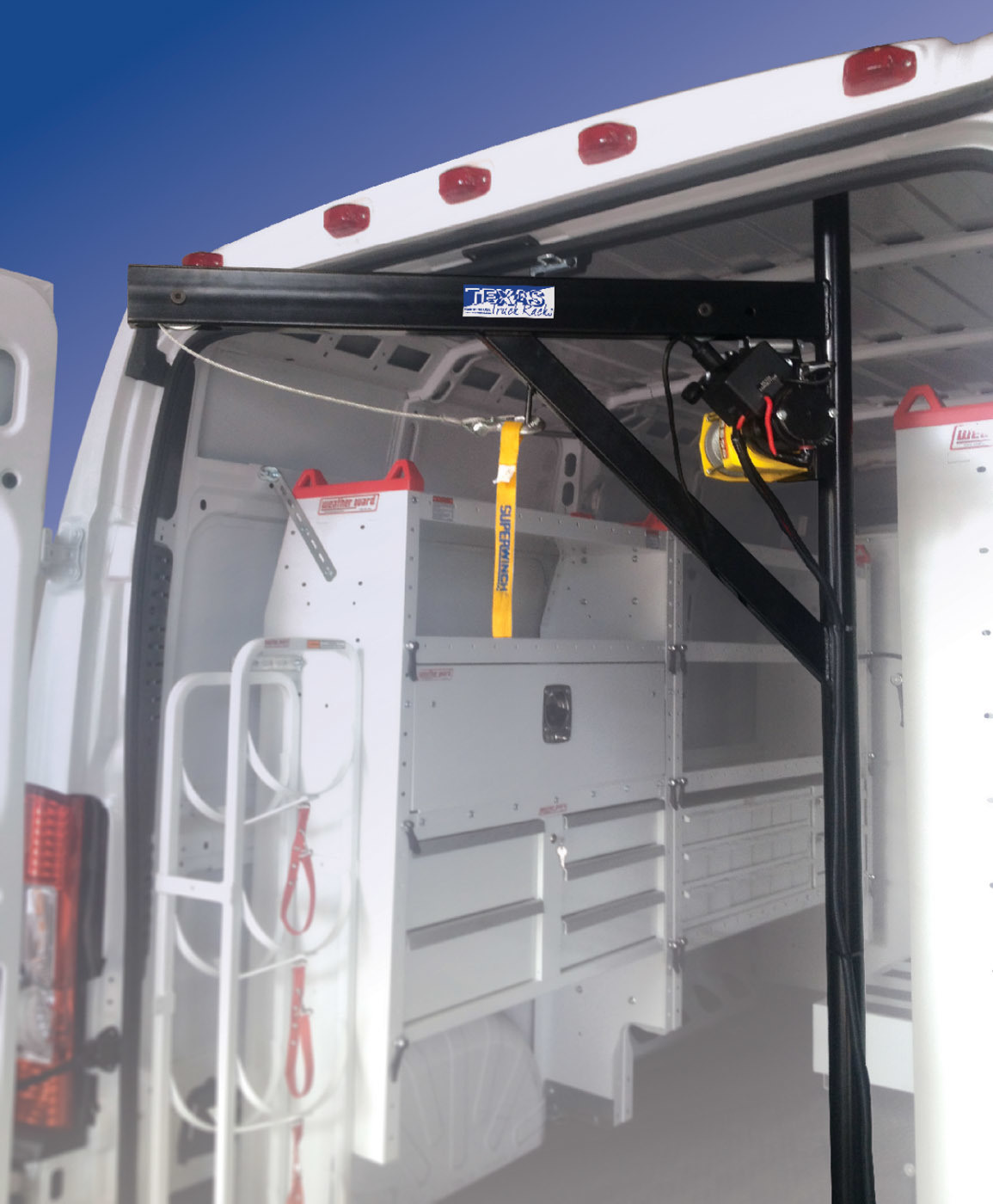 Shelving/Cranes - Texas Truck Racks cranes